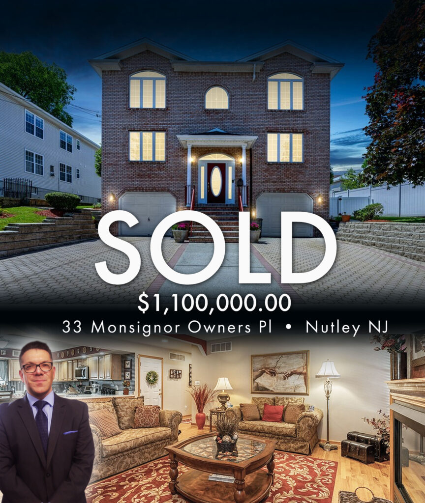 Million Dollar Home Sold In Nutley NJ