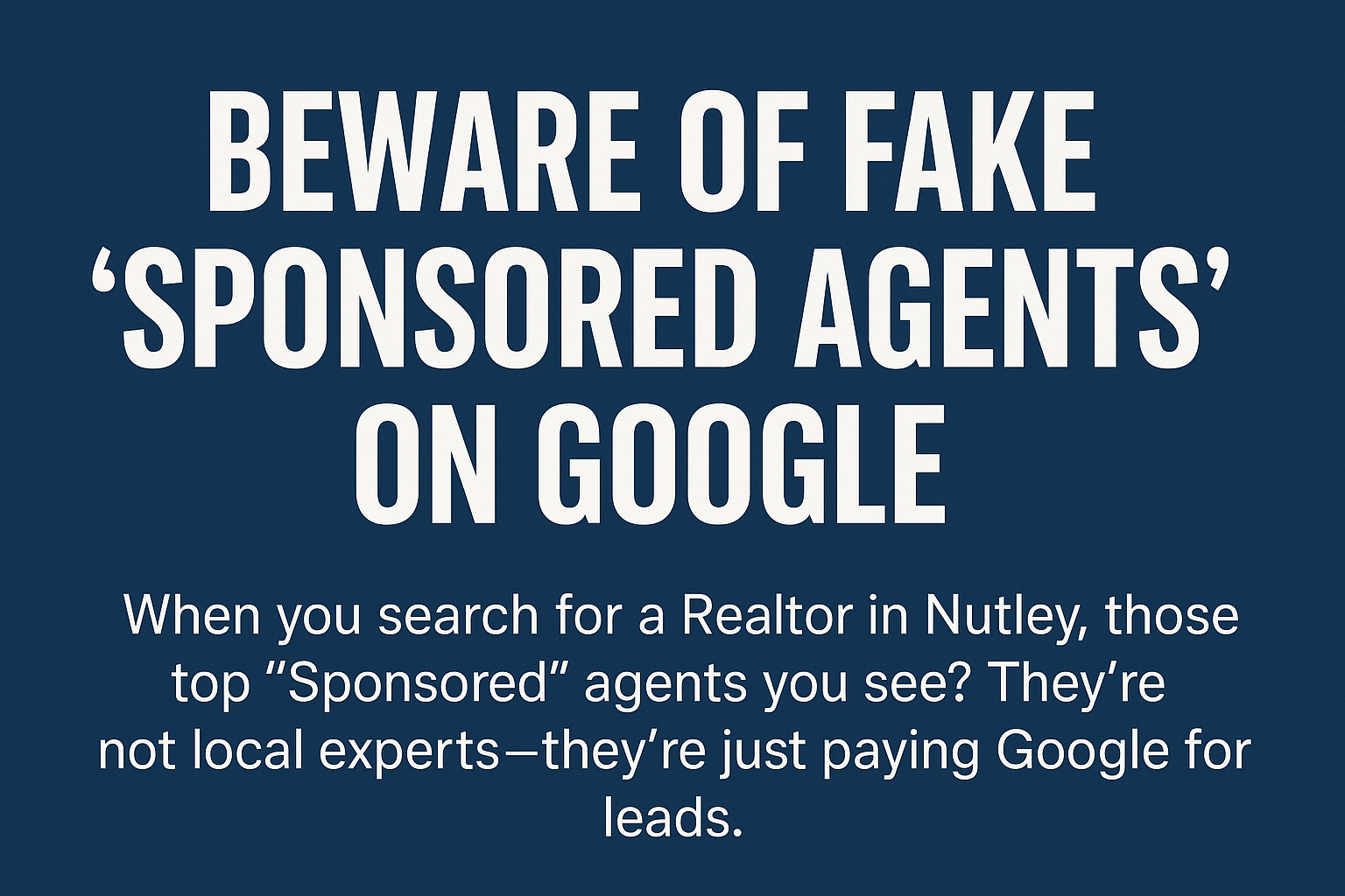 Fake Google agents in Nutley NJ