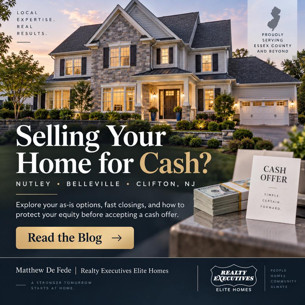 Sell Your Home For Cash in Northern New Jersey